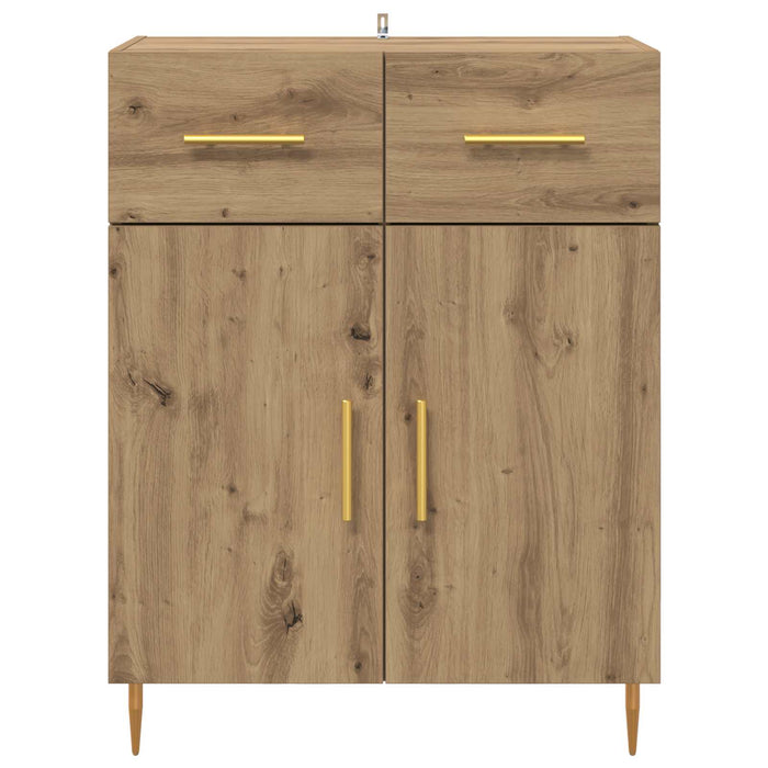 Bufet Stejar Artizanal 69,5 x 34 x 90 cm Lemn compozit - WALTI WALTI