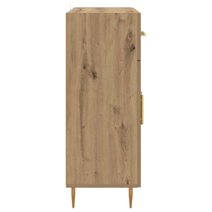 Bufet Stejar Artizanal 69,5 x 34 x 90 cm Lemn compozit - WALTI WALTI