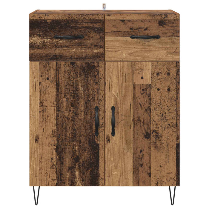 Bufet cu sertar Lemn Vechi 69,5 x 34 x 90 cm Lemn compozit - WALTI WALTI