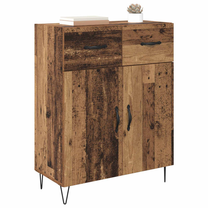 Bufet cu sertar Lemn Vechi 69,5 x 34 x 90 cm Lemn compozit - WALTI WALTI