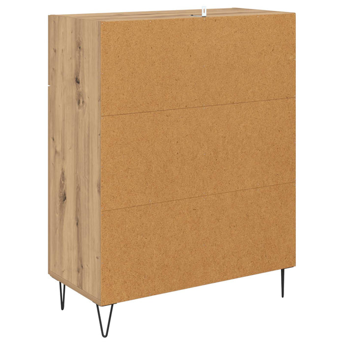 Bufet Stejar Artizanal 69,5 x 34 x 90 cm Lemn compozit - WALTI WALTI