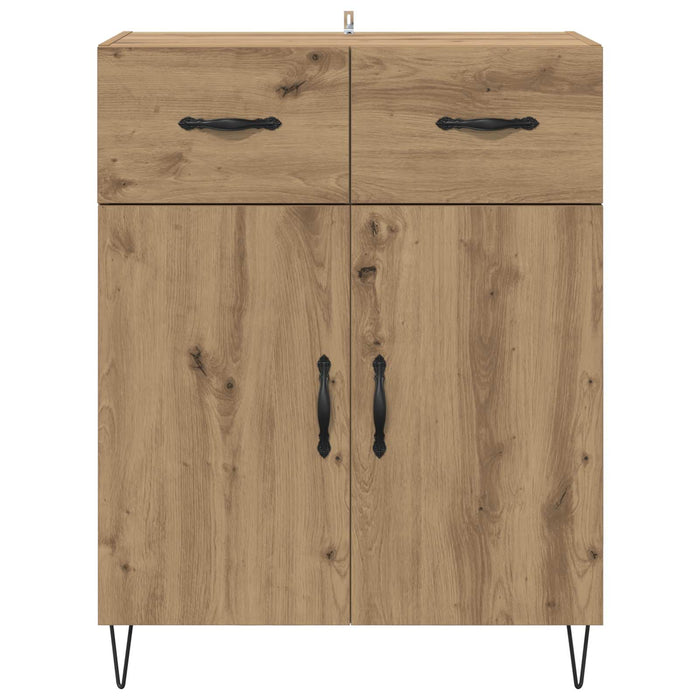 Bufet Stejar Artizanal 69,5 x 34 x 90 cm Lemn compozit - WALTI WALTI