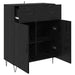 Bufet cu sertar Stejar Negru 69,5 x 34 x 90 cm Lemn compozit - WALTI WALTI