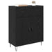 Bufet cu sertar Stejar Negru 69,5 x 34 x 90 cm Lemn compozit - WALTI WALTI