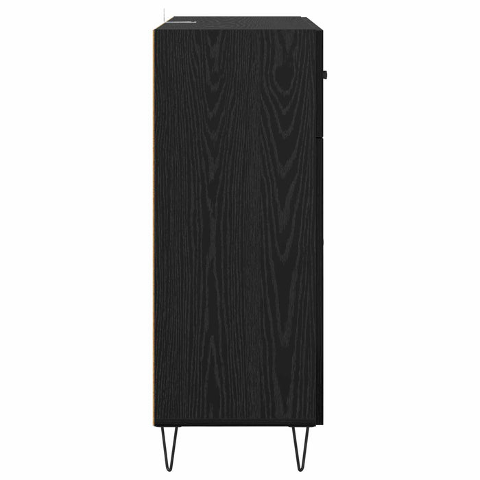 Bufet cu sertar Stejar Negru 69,5 x 34 x 90 cm Lemn compozit - WALTI WALTI