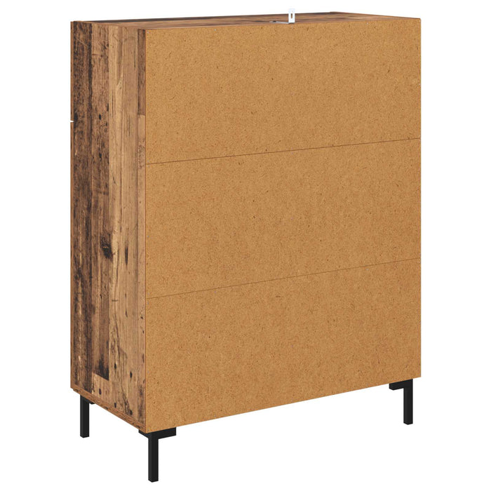 Bufet cu sertar Lemn vechi 69,5 x 34 x 90 cm Lemn compozit - WALTI WALTI