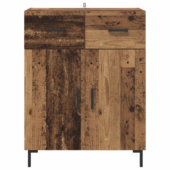 Bufet cu sertar Lemn vechi 69,5 x 34 x 90 cm Lemn compozit - WALTI WALTI