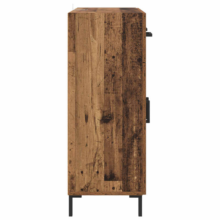 Bufet cu sertar Lemn vechi 69,5 x 34 x 90 cm Lemn compozit - WALTI WALTI