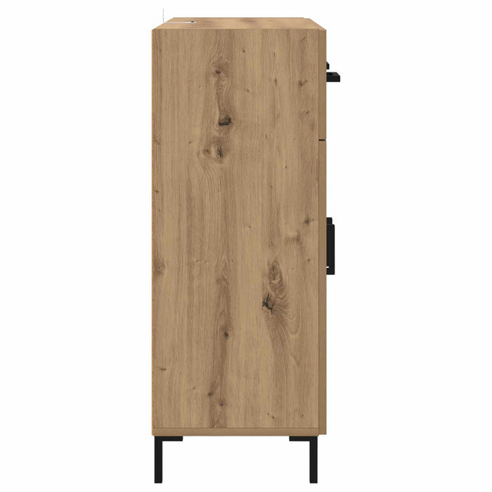 Bufet Stejar Artizanal 69,5 x 34 x 90 cm Lemn compozit - WALTI WALTI