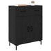 Bufet cu sertar Stejar Negru 69,5 x 34 x 90 cm Lemn compozit - WALTI WALTI