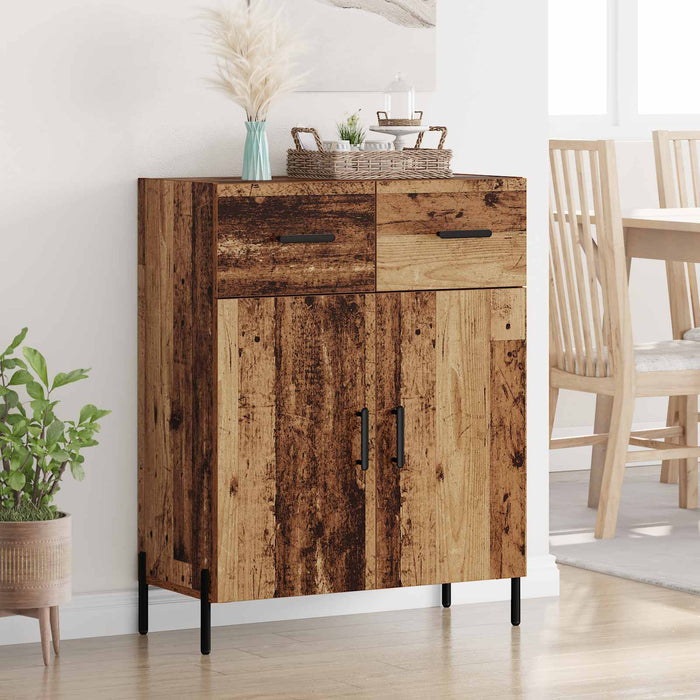 Bufet cu sertar Lemn Vechi 69,5 x 34 x 90 cm Lemn compozit - WALTI WALTI