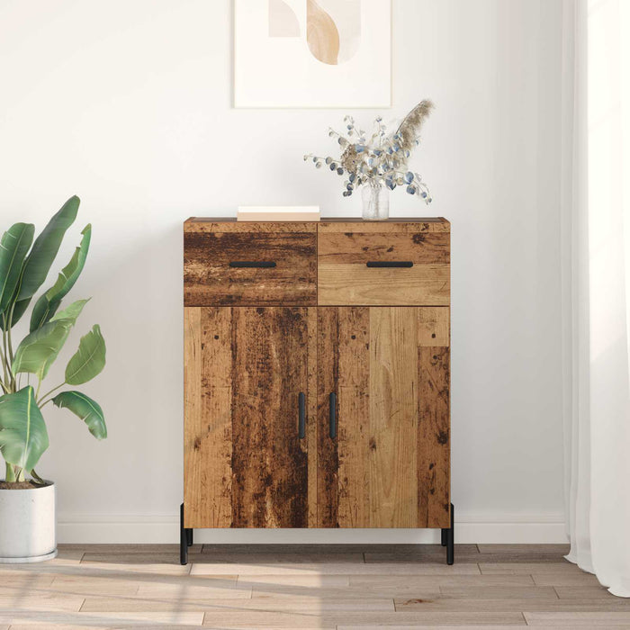 Bufet cu sertar Lemn Vechi 69,5 x 34 x 90 cm Lemn compozit - WALTI WALTI