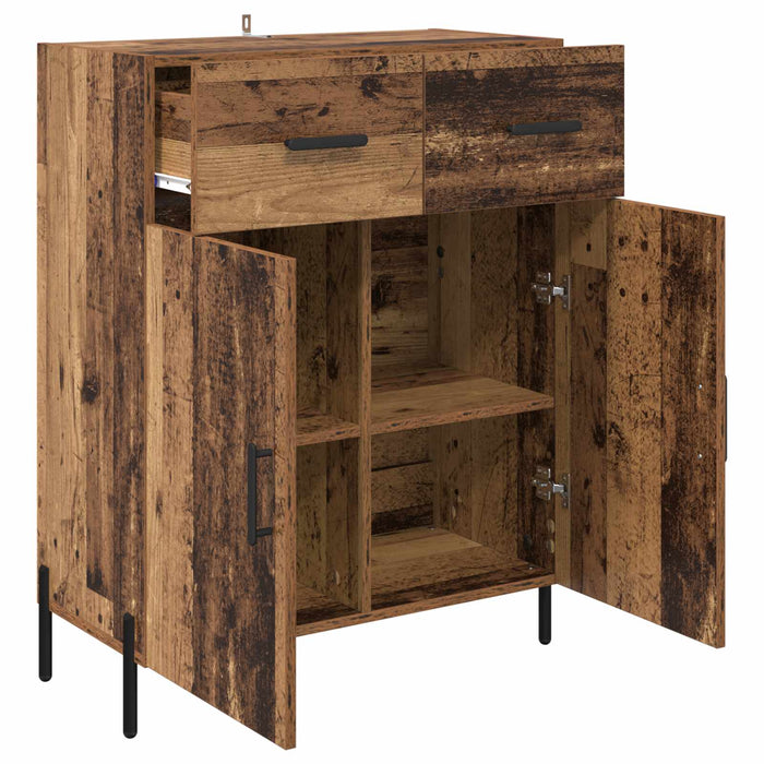 Bufet cu sertar Lemn Vechi 69,5 x 34 x 90 cm Lemn compozit - WALTI WALTI