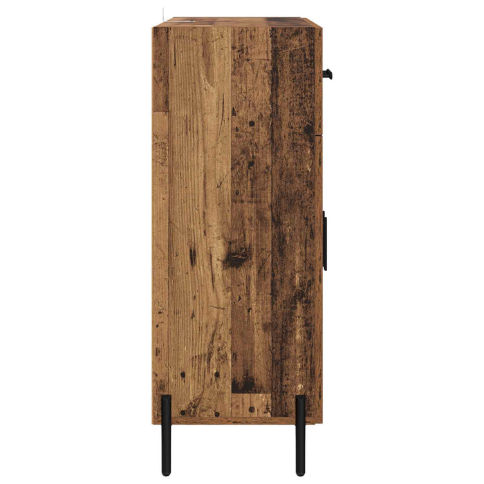Bufet cu sertar Lemn Vechi 69,5 x 34 x 90 cm Lemn compozit - WALTI WALTI