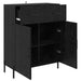 Bufet cu sertar Stejar Negru 69,5 x 34 x 90 cm Lemn compozit - WALTI WALTI