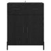 Bufet cu sertar Stejar Negru 69,5 x 34 x 90 cm Lemn compozit - WALTI WALTI