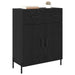 Bufet cu sertar Stejar Negru 69,5 x 34 x 90 cm Lemn compozit - WALTI WALTI