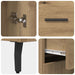Bufet Stejar Artizanal 69,5 x 34 x 90 cm Lemn compozit - WALTI WALTI