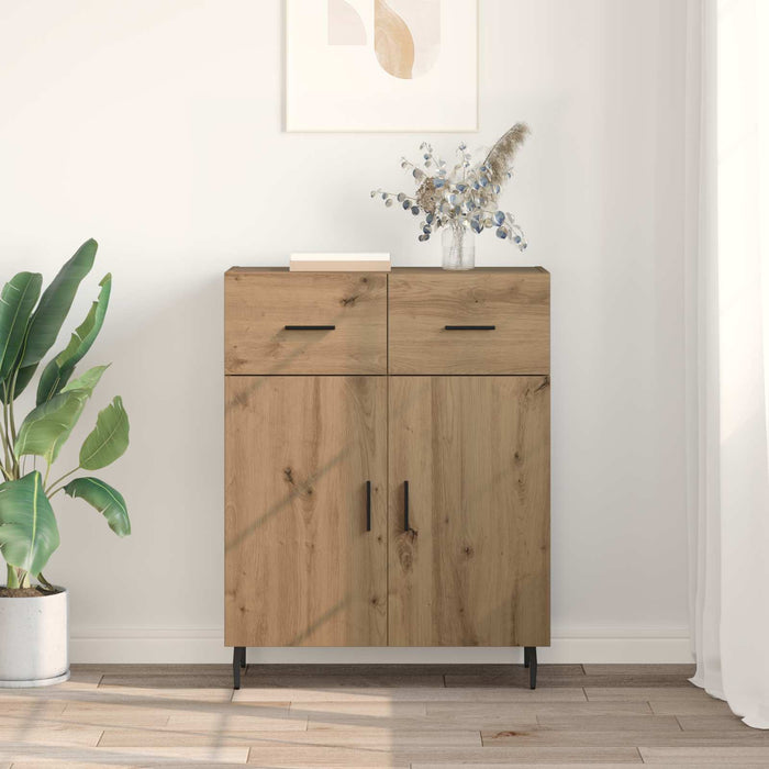 Bufet Stejar Artizanal 69,5 x 34 x 90 cm Lemn compozit - WALTI WALTI