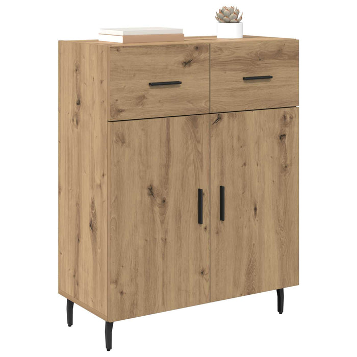 Bufet Stejar Artizanal 69,5 x 34 x 90 cm Lemn compozit - WALTI WALTI