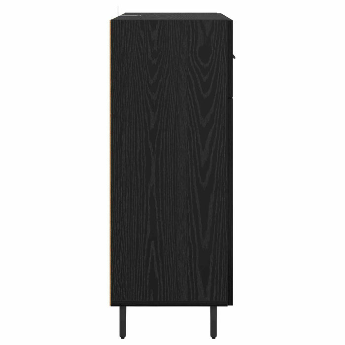 Bufet cu sertar Stejar Negru 69,5 x 34 x 90 cm Lemn compozit - WALTI WALTI