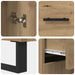 Bufet Stejar Artizanal 69,5 x 34 x 90 cm Lemn compozit - WALTI WALTI