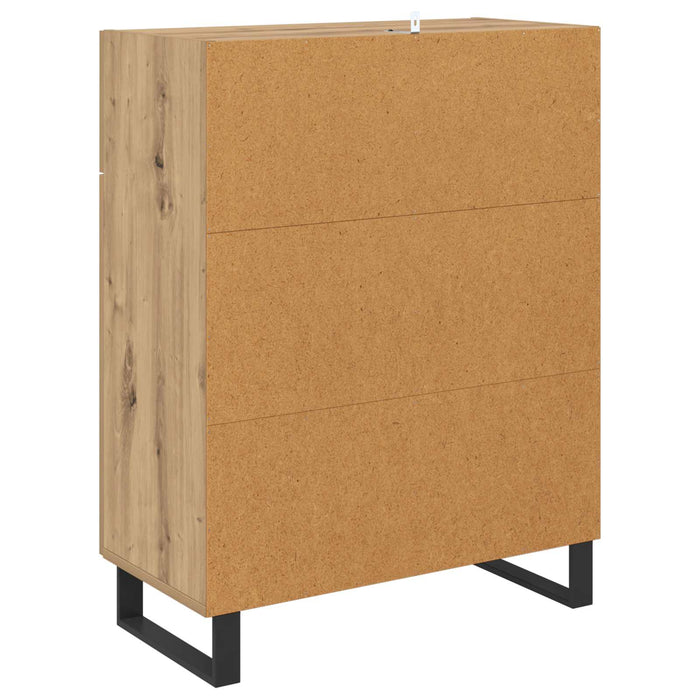 Bufet Stejar Artizanal 69,5 x 34 x 90 cm Lemn compozit - WALTI WALTI