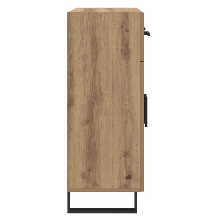 Bufet Stejar Artizanal 69,5 x 34 x 90 cm Lemn compozit - WALTI WALTI