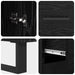 Bufet cu sertar Stejar Negru 69,5 x 34 x 90 cm Lemn compozit - WALTI WALTI