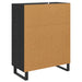 Bufet cu sertar Stejar Negru 69,5 x 34 x 90 cm Lemn compozit - WALTI WALTI