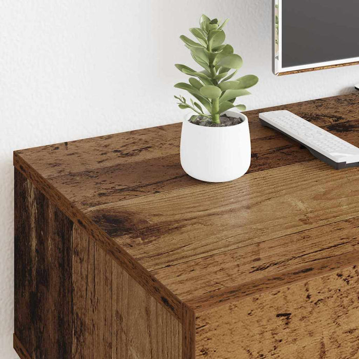 Cabinet TV cu sertar Lemn Vechi 150 x 36 x 30 cm Lemn compozit - WALTI WALTI
