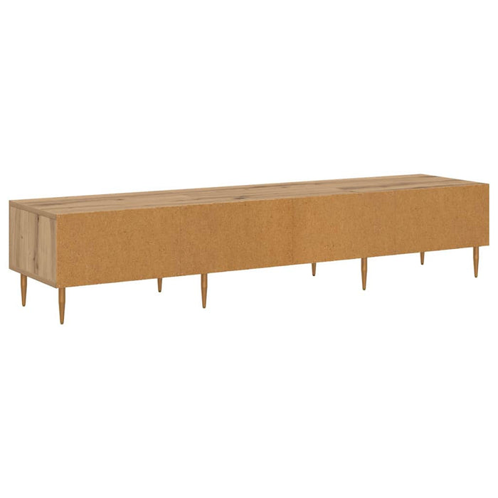 Cabinet TV Stejar Artizanal 150 x 36 x 30 cm Lemn compozit - WALTI WALTI