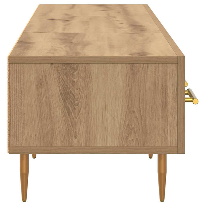 Cabinet TV Stejar Artizanal 150 x 36 x 30 cm Lemn compozit - WALTI WALTI