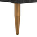 Cabinet TV Stejar Negru 150 x 36 x 30 cm Lemn compozit - WALTI WALTI