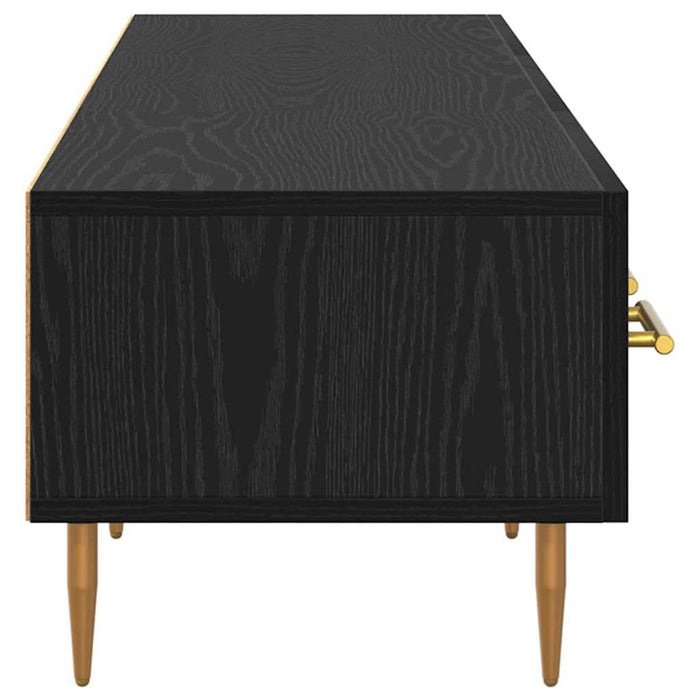 Cabinet TV Stejar Negru 150 x 36 x 30 cm Lemn compozit - WALTI WALTI