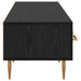 Cabinet TV Stejar Negru 150 x 36 x 30 cm Lemn compozit - WALTI WALTI