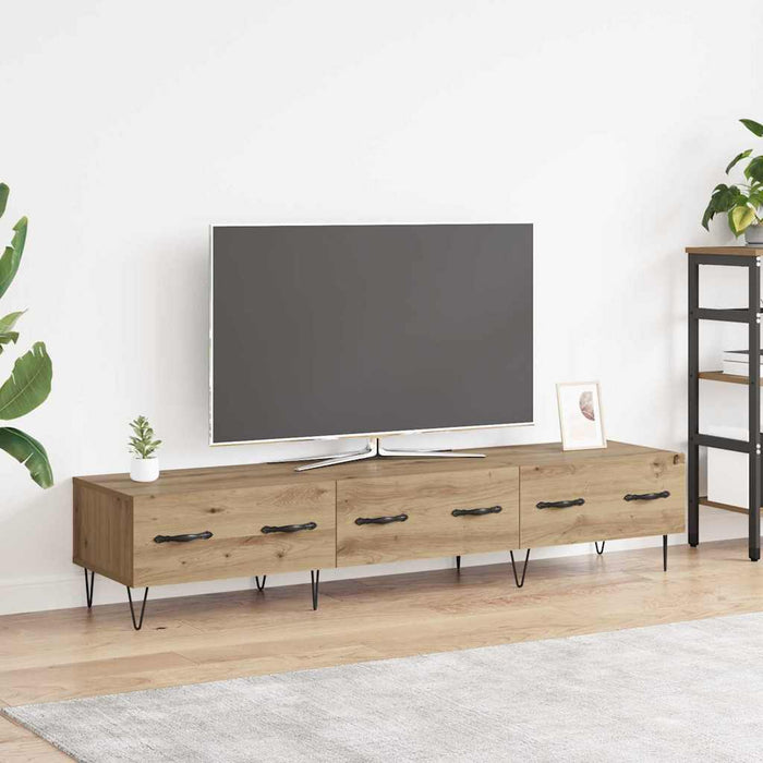 Cabinet TV stejar artizanal 150 x 36 x 30 cm Lemn compozit - WALTI WALTI