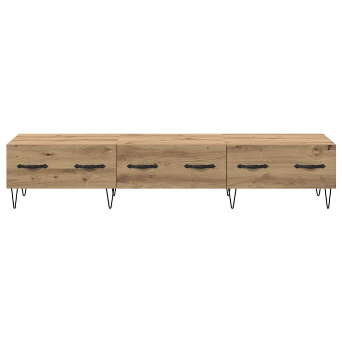 Cabinet TV stejar artizanal 150 x 36 x 30 cm Lemn compozit - WALTI WALTI