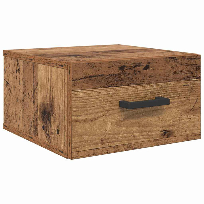 Dulap de noapte Lemn vechi 35 x 35 x 20 cm Lemn compozit - WALTI WALTI