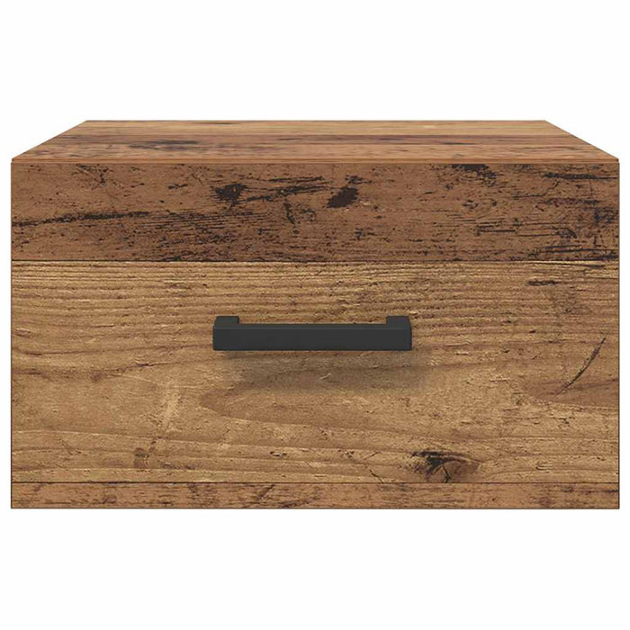 Dulap de noapte Lemn vechi 35 x 35 x 20 cm Lemn compozit - WALTI WALTI