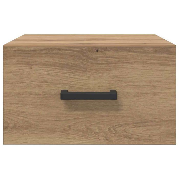 Dulap de noapte stejar artizanal 35 x 35 x 20 cm Lemn compozit - WALTI WALTI