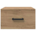 Dulap de noapte stejar artizanal 35 x 35 x 20 cm Lemn compozit - WALTI WALTI