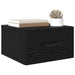 Dulap de noapte Stejar negru 35 x 35 x 20 cm Lemn compozit - WALTI WALTI