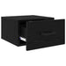 Dulap de noapte cu sertar 2 pcs Stejar negru 35 x 35 x 20 cm - WALTI WALTI