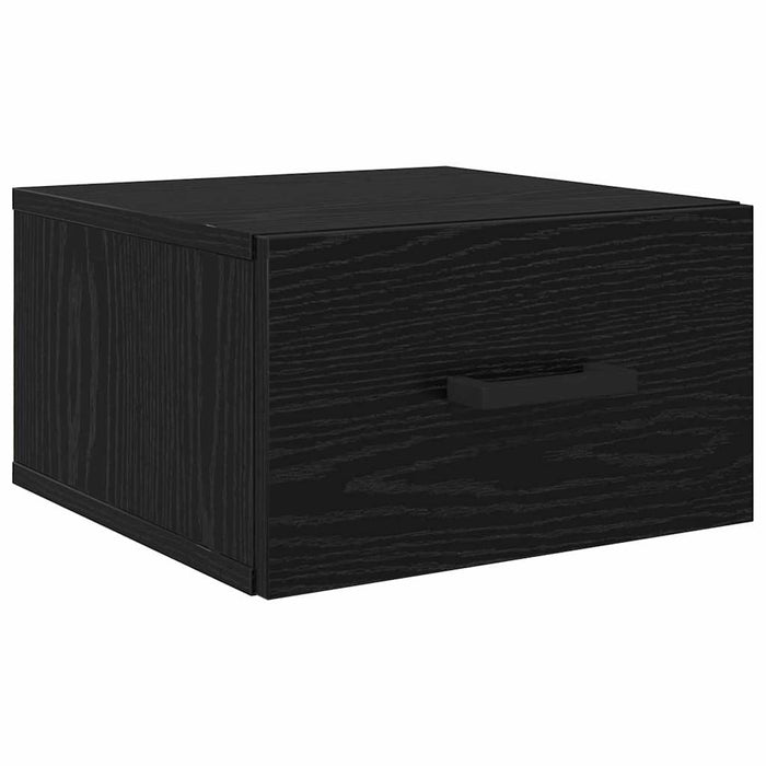 Dulap de noapte cu sertar 2 pcs Stejar negru 35 x 35 x 20 cm - WALTI WALTI