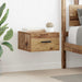 Dulap de noapte Lemn vechi 35 x 35 x 20 cm Lemn compozit - WALTI WALTI