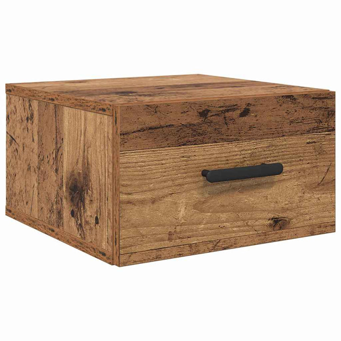 Dulap de noapte Lemn vechi 35 x 35 x 20 cm Lemn compozit - WALTI WALTI
