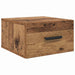 Dulap de noapte Lemn vechi 35 x 35 x 20 cm Lemn compozit - WALTI WALTI