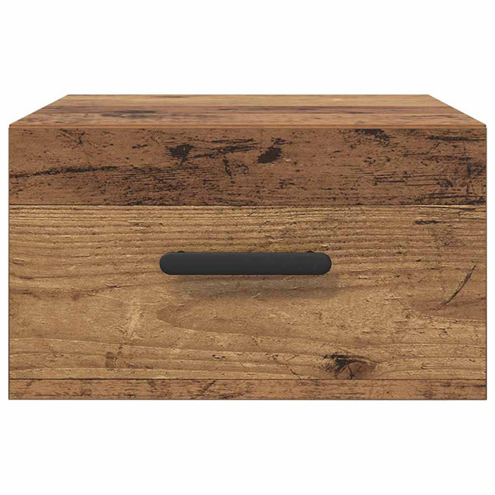 Dulap de noapte Lemn vechi 35 x 35 x 20 cm Lemn compozit - WALTI WALTI