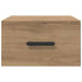 Dulap de noapte stejar artizanal 35 x 35 x 20 cm Lemn compozit - WALTI WALTI